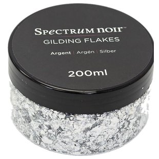 Spectrum Noir Luxury Gilding Flakes 200ml. Argent