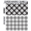 Tim Holtz Tim Holtz Cling Stamp Perfect Plaids