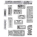 Tim Holtz Tim Holtz Cling Stamp Ticket Booth