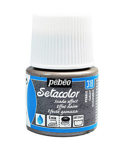 Pebeo Setacolor Textielverf Suede effect 45ml Pebble nr. 318