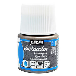 Pebeo Setacolor Textielverf Suede effect 45ml Pebble nr. 318