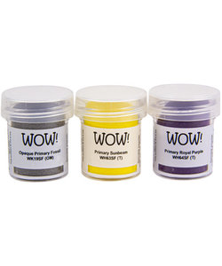 Wow Embossing poeder Trio Set Time Traveller 3x15ml