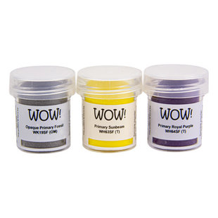 Wow Embossing poeder Trio Set Time Traveller 3x15ml