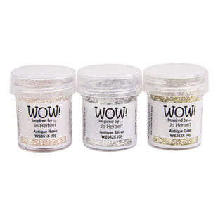 Wow Embossing poeder Trio Set Frosted Jewels 3x15ml