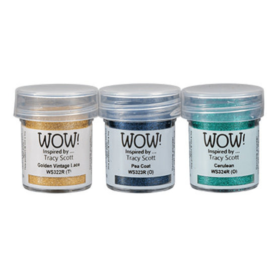 Wow Wow Embossing poeder Trio Set Indulgence 3x15ml