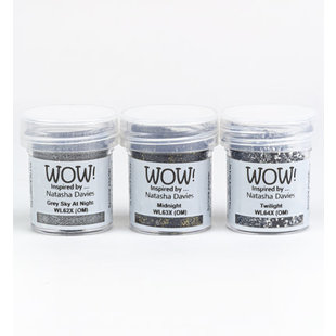 Wow Embossing poeder Trio Set Moonlight 3x15ml