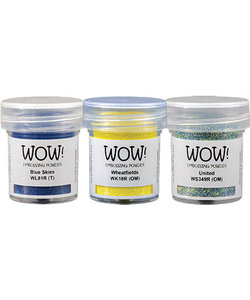 Wow Embossing poeder Trio Set Independent 3x15ml