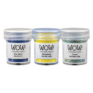 Wow Embossing poeder Trio Set Independent 3x15ml