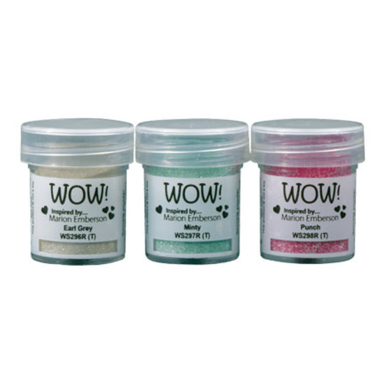 Wow Wow Embossing poeder Trio Set Pick Me Up 3x15ml