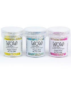 Wow Embossing poeder Trio Set Party Popper 3x15ml