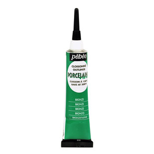 Pebeo Porcelaine 150 Porseleinverf Outliner 20ml Bronze