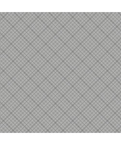 Core' dinations patterned Single Sided 12x12" Grey plaid