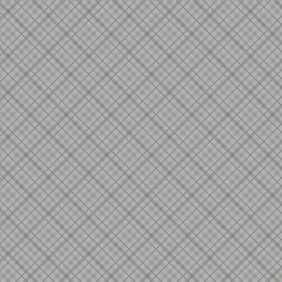 Darice Core' dinations patterned Single Sided 12x12" Grey plaid