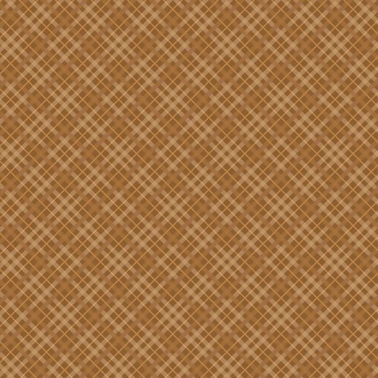 Darice Core' dinations patterned Single Sided 12x12" Brown Plaid