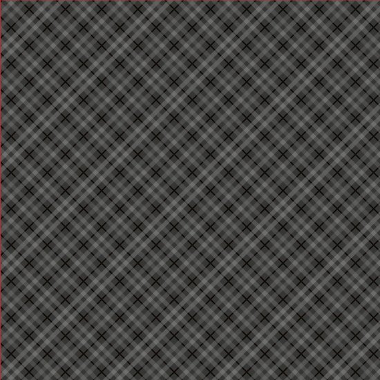 Darice Core' dinations patterned Single Sided 12x12" Black Plaid