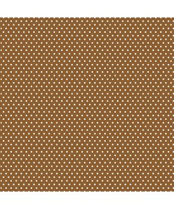 Core' dinations patterned Singel Sided 12x12" Brown Small Dot