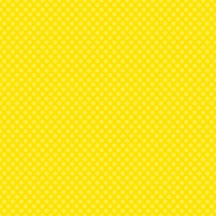 Core' dinations patterned Single Sided 12x12" Yellow Large Dot