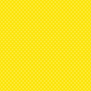 Core' dinations patterned Single Sided 12x12" Yellow Large Dot