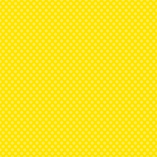 Darice Core' dinations patterned Single Sided 12x12" Yellow Large Dot