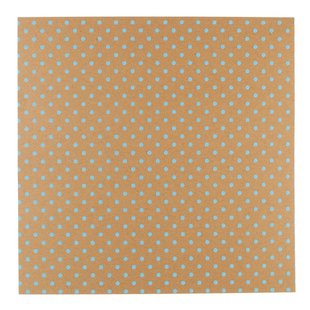 Core' dinations patterned  Single Sided 12x12" Kraft Baby Blue 3D Dot