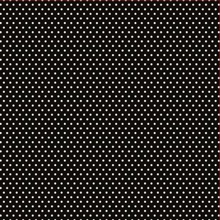 Core' dinations patterned Single Sided 12x12" Black Small Dot
