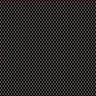 Core' dinations patterned Single Sided 12x12" Black Small Dot