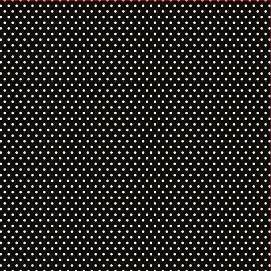 Darice Core' dinations patterned Single Sided 12x12" Black Small Dot