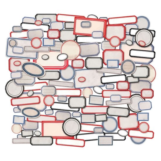 Tim Holtz Tim Holtz Idea-Ology Ephemera pack Labels 120pcs.