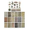 Tim Holtz Tim Holtz Idea-Ology Worn Wallpaper Scraps Halloween 44 pcs.