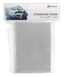 Ranger Simon Hurley Stamping Foam "3x4.25" 4st.