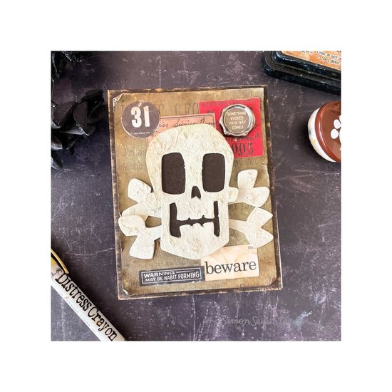 Tim Holtz Tim Holtz Idea-Ology Ephemera Pack Halloween 93 pcs.