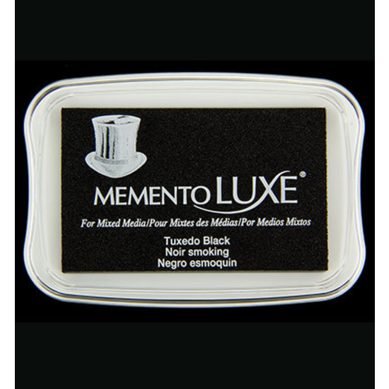 Memento Luxe Ink Pad Tuxedo Black Creaflex