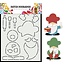 DDBD Dutch Doobadoo Snij Stencil A5 Built Up Cooking Gnome