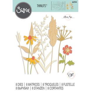 Sizzix Thinlits Die Set Olivia Rose Delicate Autumn Stems