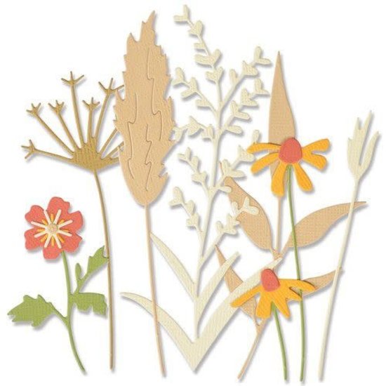 Sizzix Sizzix Thinlits Die Set Olivia Rose Delicate Autumn Stems
