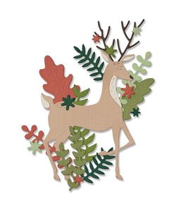 Sizzix Thinlits Die Set Lisa Jones Delightful Deer