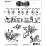 Ranger Ranger Dylusions Cling Stamp Set Christmas Holly and the Ivy By Dyan Reaveley