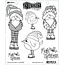 Ranger Ranger Dylusions Cling Stamp Set Christmas Just Robbin Along By Dyan Reaveley