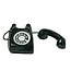 Stafil SpA Miniatuur Telefoon zwart 1,5cm