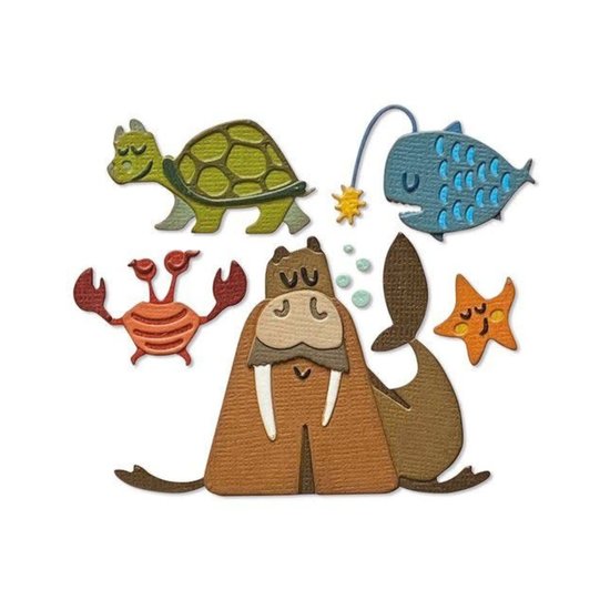 Sizzix Sizzix Thinlits Die Set Tim Holtz Under The Sea #2 Colorize 23 Dies