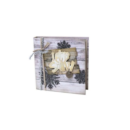 Sizzix Sizzix Thinlits Die Set Tim Holtz Festive Words  6 Dies