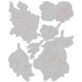 Sizzix Sizzix Thinlits Die Set Tim Holtz Holiday Brushstroke #2 6 Dies