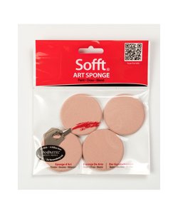 Sofft Art Sponge Round 4 pcs.