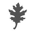 Vaessen Creative Vaessen Creative Figuurpons Small 5/8" - 1,5cm. Eikenblad