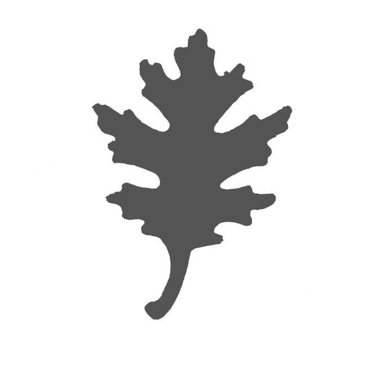 Vaessen Creative Vaessen Creative Figuurpons Small 5/8" - 1,5cm. Eikenblad
