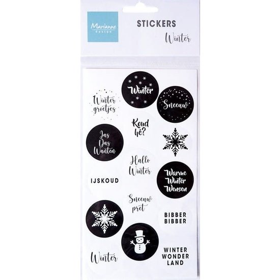 Marianne Design Marianne Design Stickers Winter