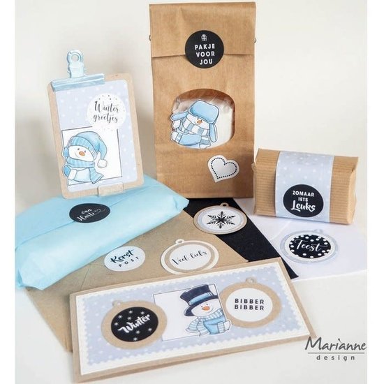 Marianne Design Marianne Design Stickers Winter