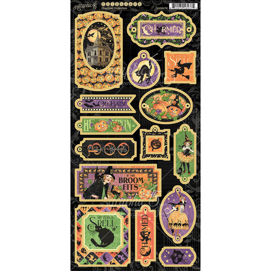 Graphic45 Graphic45 Charmed Chipboard