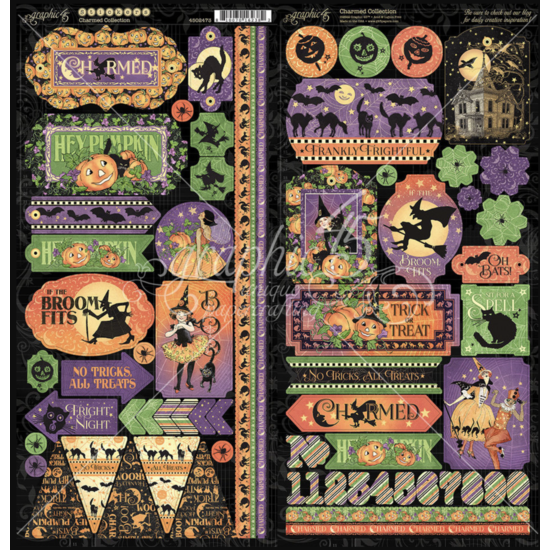 Graphic45 Graphic45 Charmed Stickers