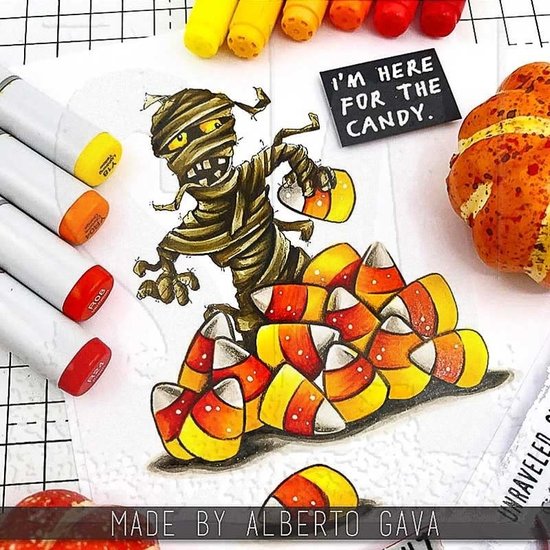 Tim Holtz Tim Holtz Cling Stamp Unraveled